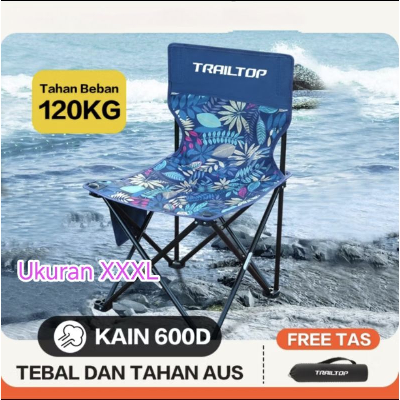 Kursi Lipat Kursi Outdoor Kursi Traveling Kursi Mancing Ukuran Besar Kursi lipat camping portabel