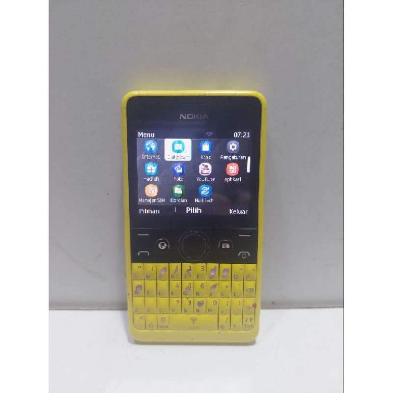 NOKIA ASHA 210 QWERTY HP SECOND JADUL UNIK MURAH SIAP PAKAI