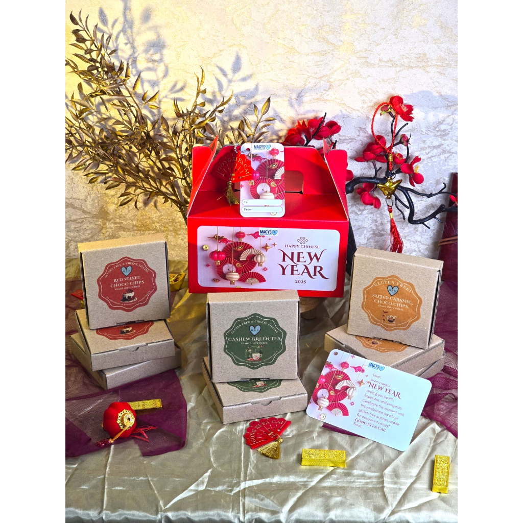 

GOLD Hampers Imlek Chinese New Year CNY Sin Cia Gift Set Parcel