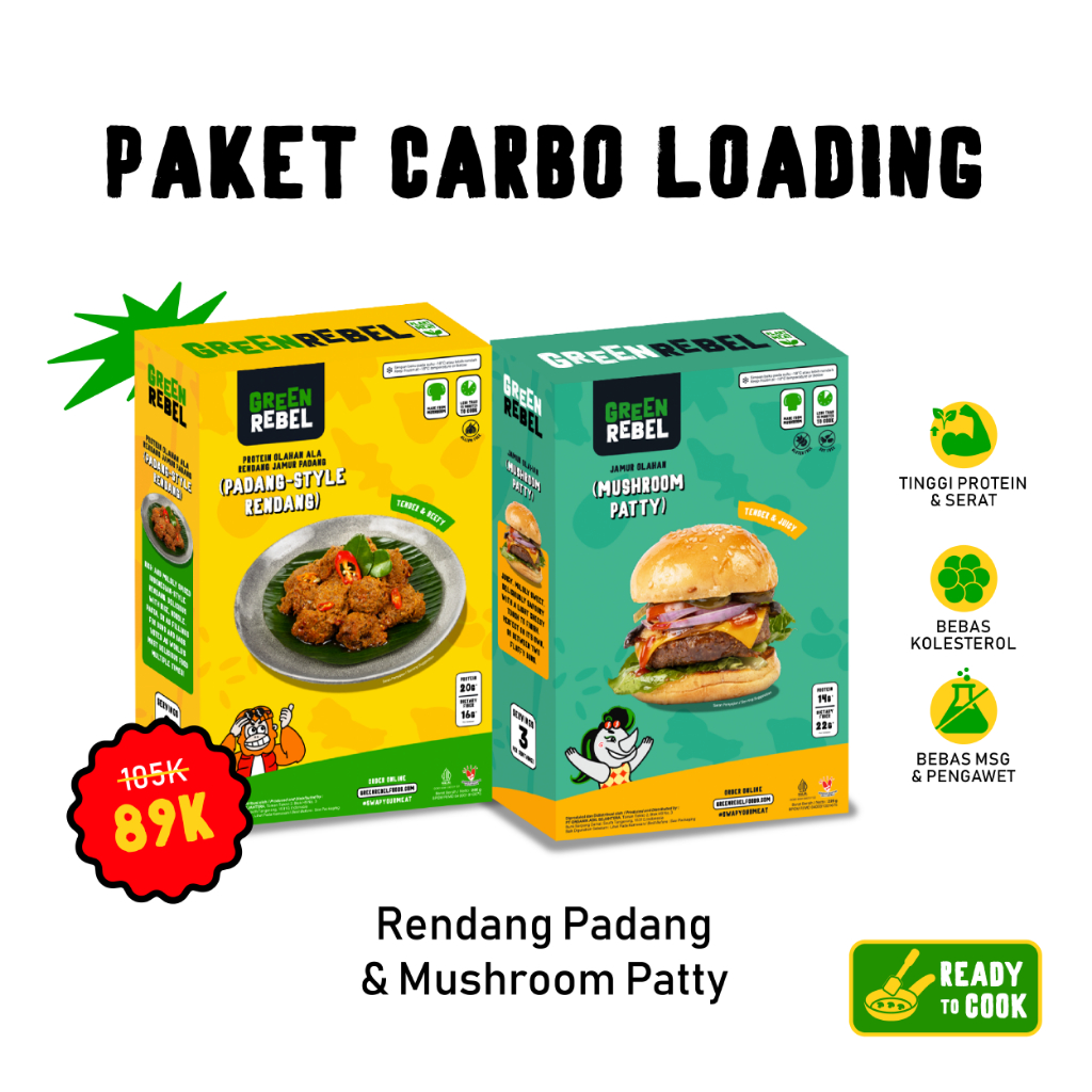 

Green Rebel Veganuary Bundle - Paket Carbo Loading