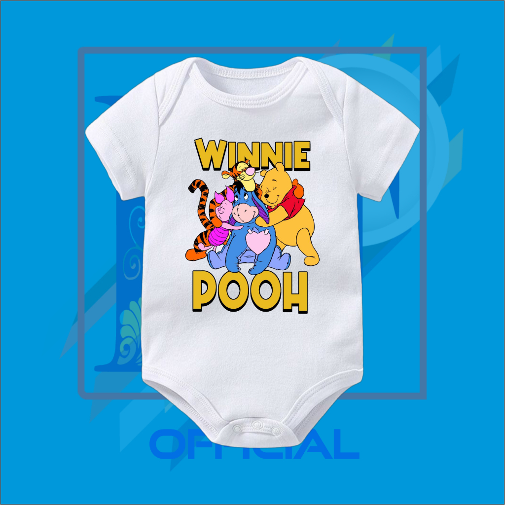 Baju bayi jumper baby WINNIE THE POOH - PIGLET - EEYORE - TIGER - KARTUN DISNEY Jumper bayi karakter