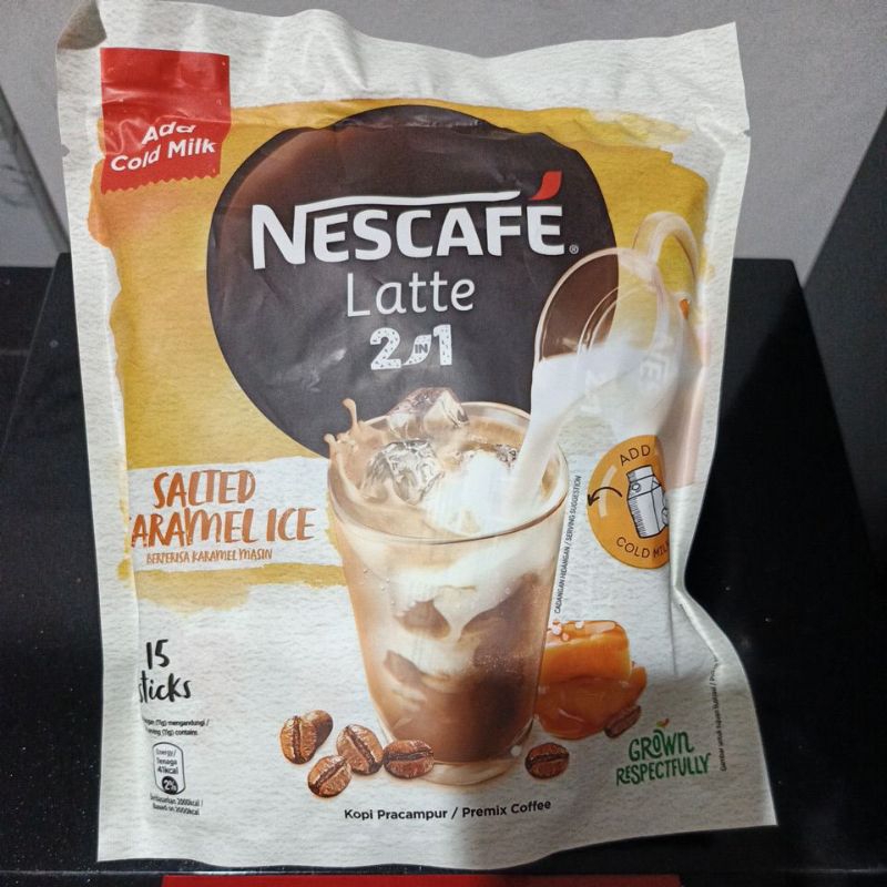 

Nescafe Latte 2 in 1 Salted Caramel