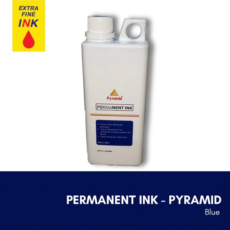 

[PYRAMID] Permanent Ink Blue
