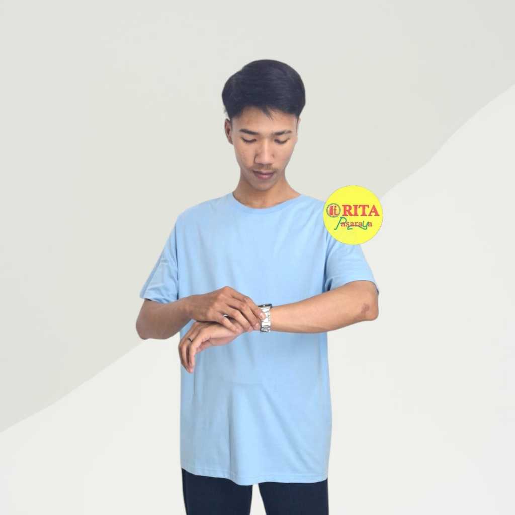 Kaos Oblong Polos Pria / Kaos Oblong Pria