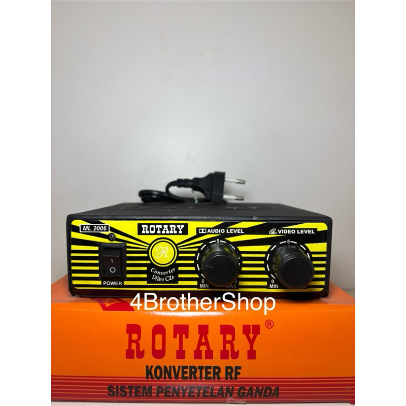 Rotary RF.Converter : Converter AV to RF