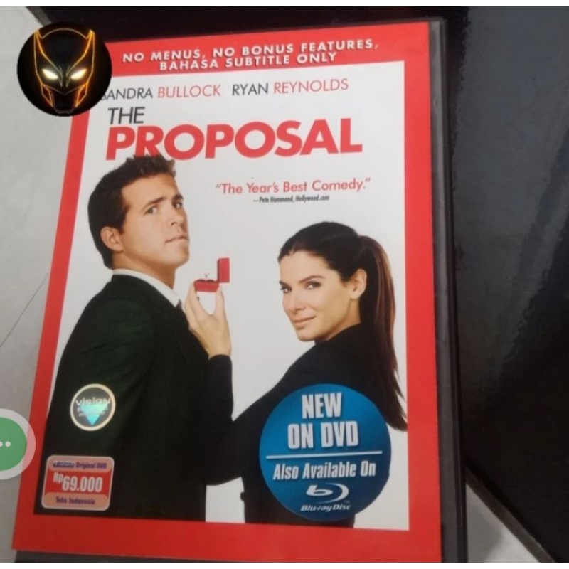 DVD Original Import The Proposal Text Indonesia Feat Sandra Bullock