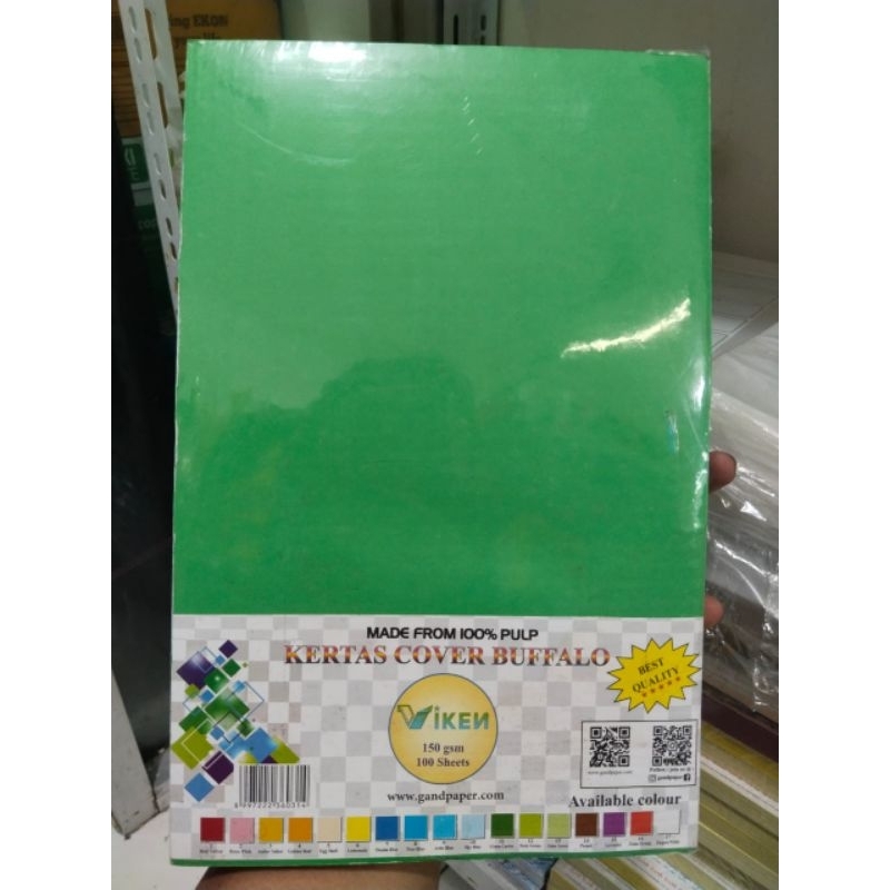 

InJO Kertas Cover Jilid karton Bufallo F4 1 pack