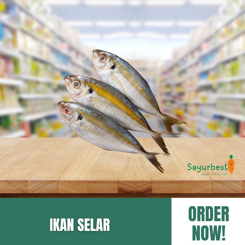 

(PO KIRIM BESOK) Ikan Selar 250gram Fresh