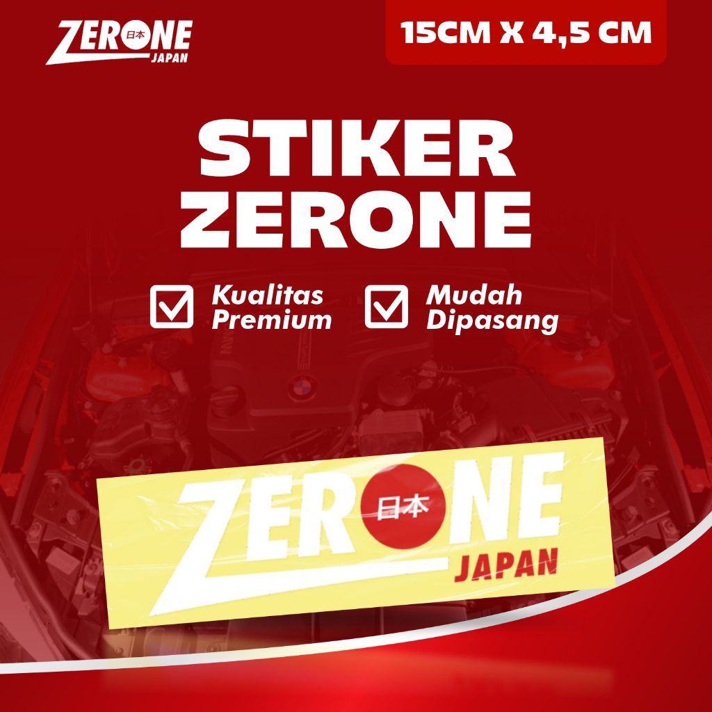 Sticker Racing Zerone Japan