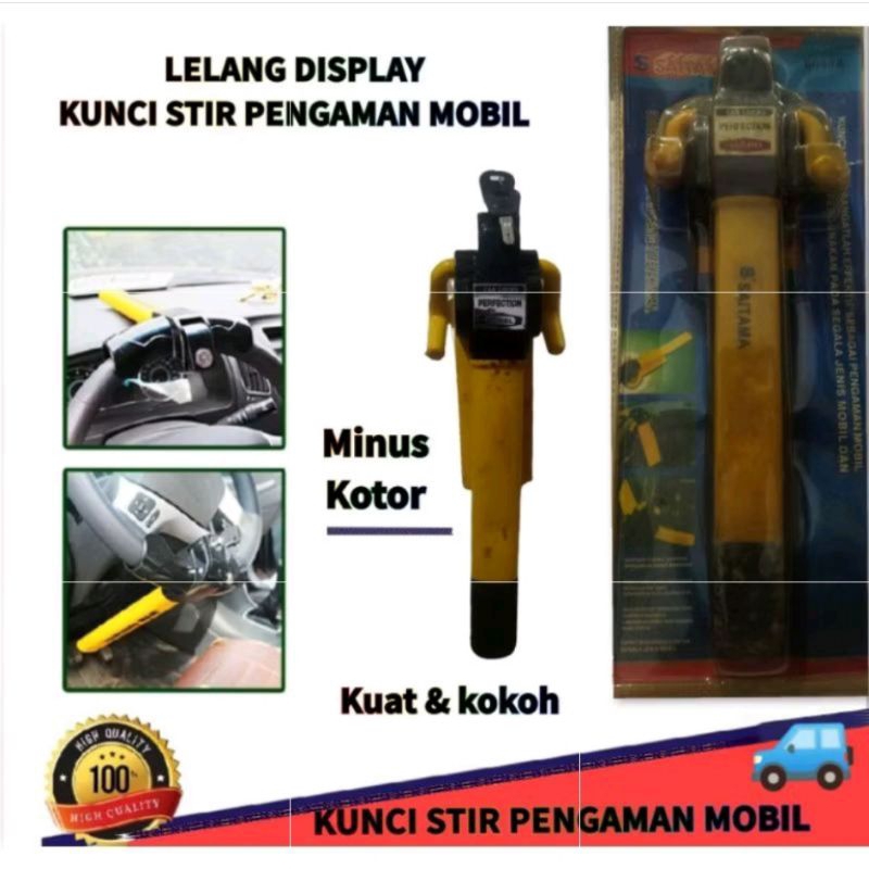 Lelang Kunci Stir mobil