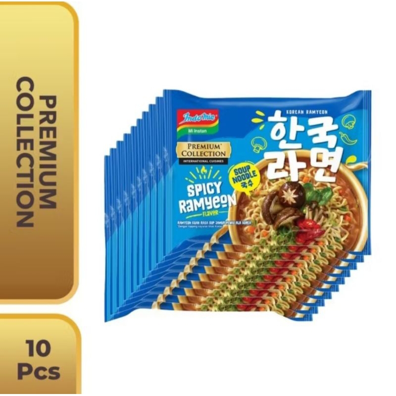 

KOREAN SERIES INDOMIE SPICY RAMYEON/PREMIUM COLLECTION