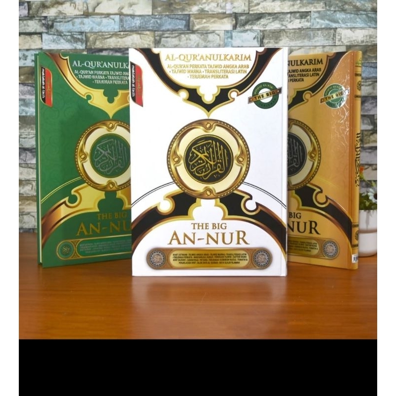 THE BIG AlQuran Terjemahan  Perkata Tajwid Lansia Ukuran Jumbo Besar