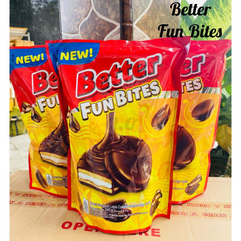 

Better Fun Bites isi 24pcs Better refil kemasan ekonomis