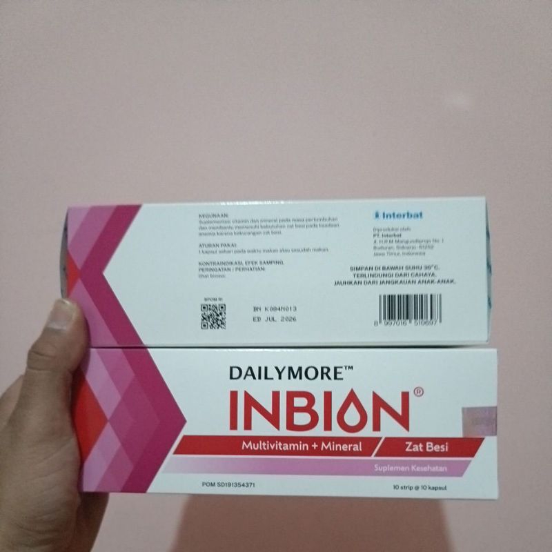 INBION/box isi 100 tablet
