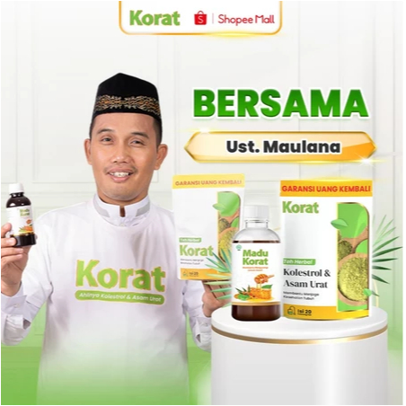 

Korat - Variasi Madu Korat + Kapsul Korat + Teh Korat | Kolesterol Dan Asam Urat Madu Korat Original Membantu Menyembuhkan Penyakit