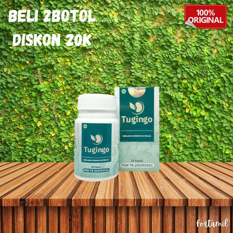 

Tugingo Obat Herbal Batu Ginjal Nyeri Pinggang 30 Kapsul Tuginggo Asli Original Official Store