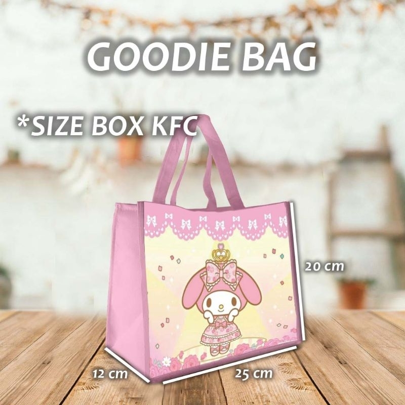 

Tas Goodie Bag Ulang Tahun Tema Melody Souvenir Ultah