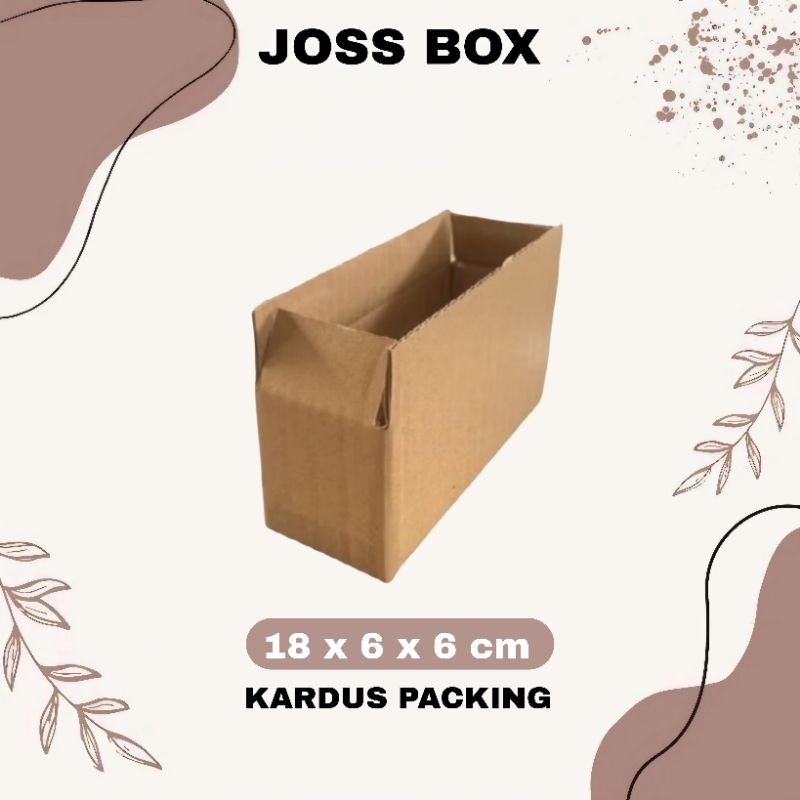 

Kardus Box Polos Ukuran 18x6x6 Cm