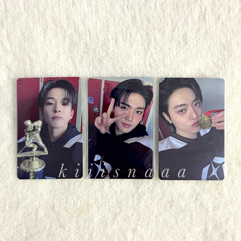 pc photocard treasure pob MD SG25 asahi doyoung dobby haruto merch benefit hockey season greetings 2