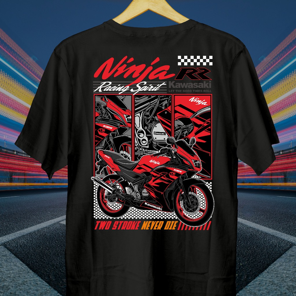 Kaos Motor Ninja RR 150 Never Die // Kaos Ninja 2 tak // Kaos Ninja RR New