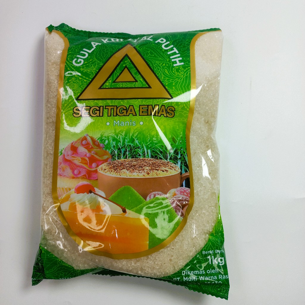 

Gula Pasir Segi Tiga Emas 1kg