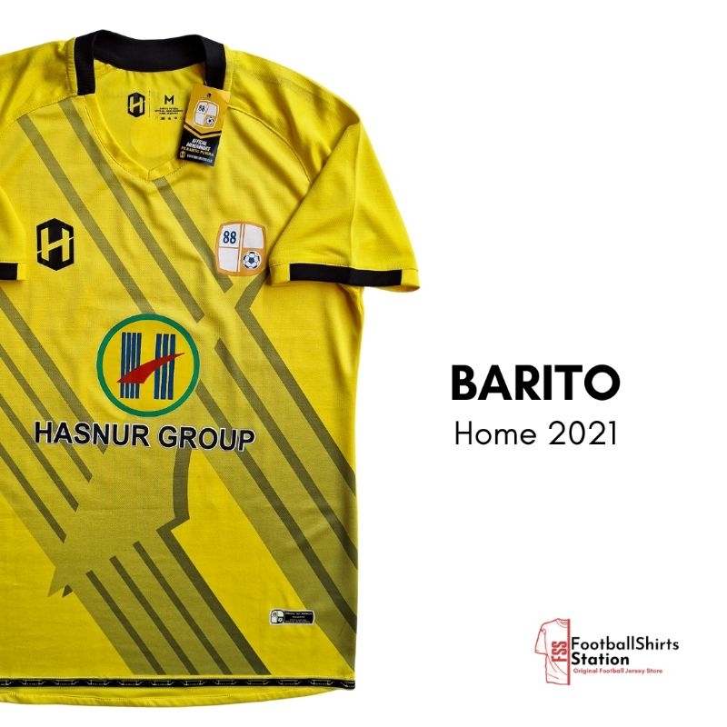 Jersey Barito Putera Home 2021 Nameset Rizki Pora Size M Original