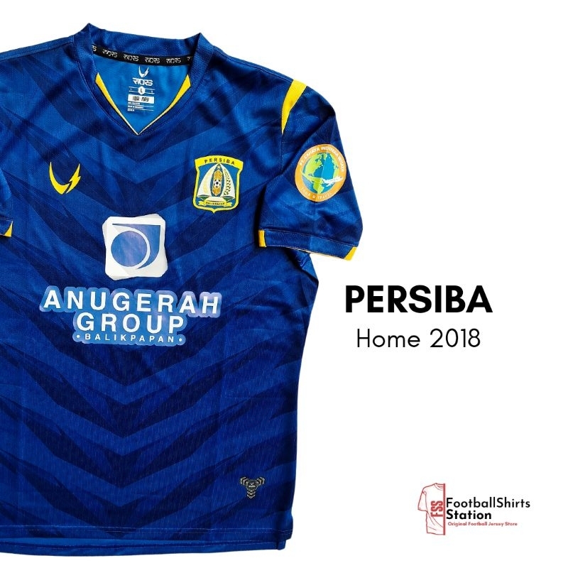 Jersey Persiba Balikpapan Home 2018 Player Size L Original Riors