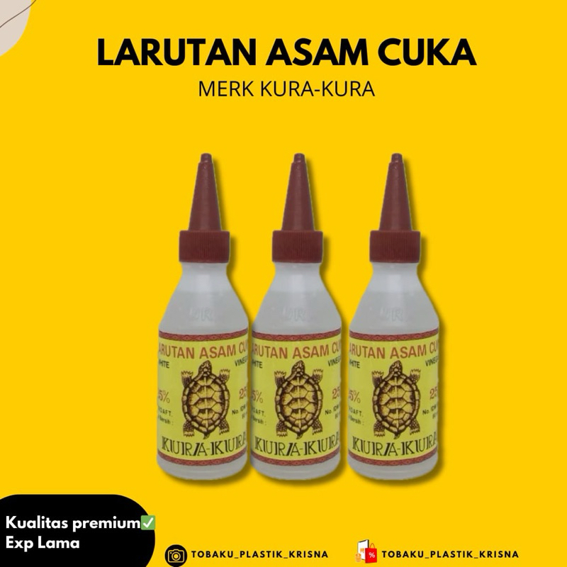 

LARUTAN ASAM CUKA CAP KURA-KURA 80 ML