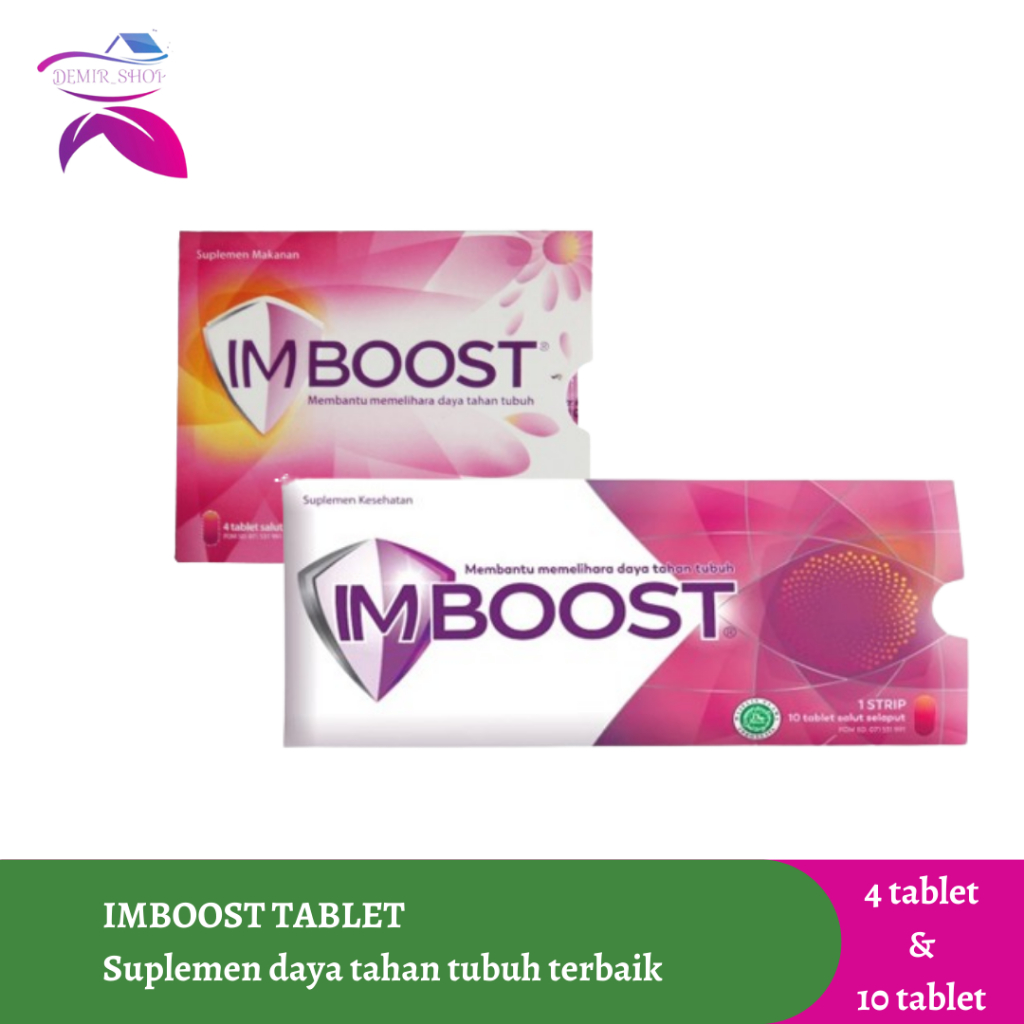 Imboost Tablet / Imboost Force Suplemen Daya Tahan Tubuh
