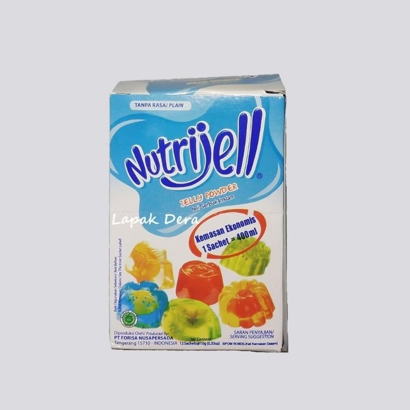 

Nutrijell PLAIN Kemasan EKONOMIS 1 BOX