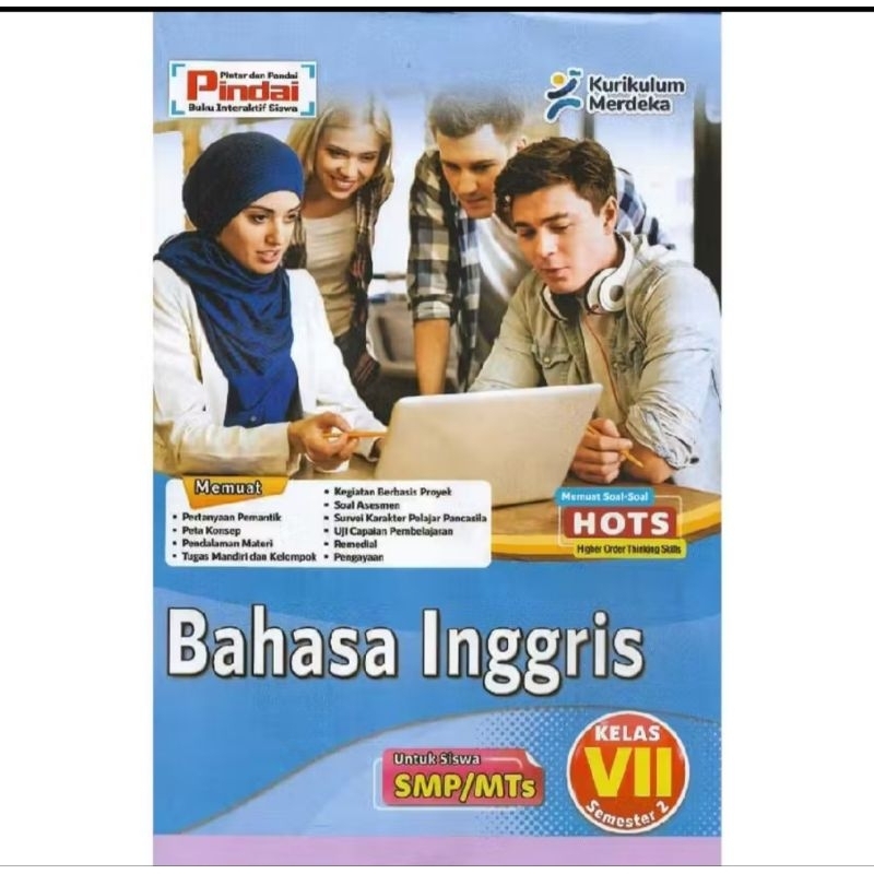 Buku LKS bahasa Inggris kelas 7 SMP/MTs semester 2 kurikulum Merdeka