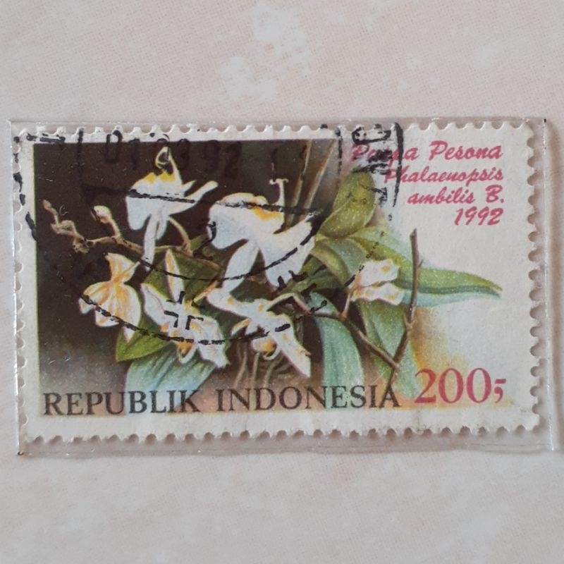 

Perangko Indonesia Bunga (Rp 200) Tahun 1992