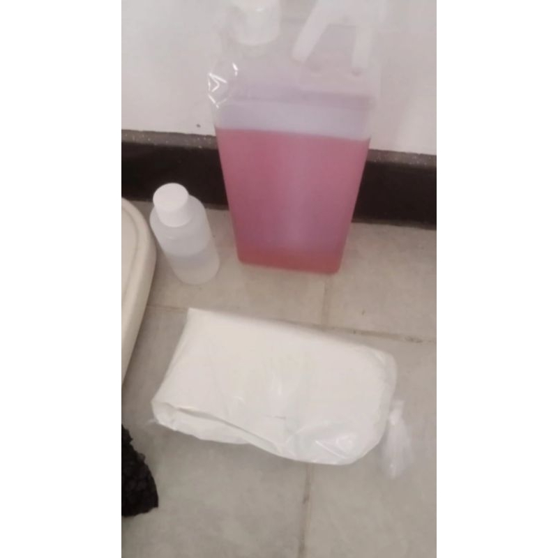 Paket resin talk katalis/resin untuk nat tambal sambung marmer dan granit