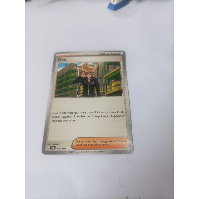 Don 175/190 Supporter - Pokemon TCG Indonesia
