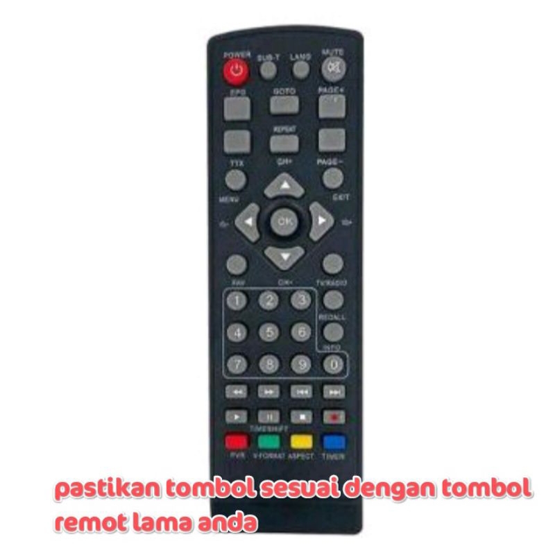 REMOT REMOTE STB DVB T2/ remot set top box tv digital