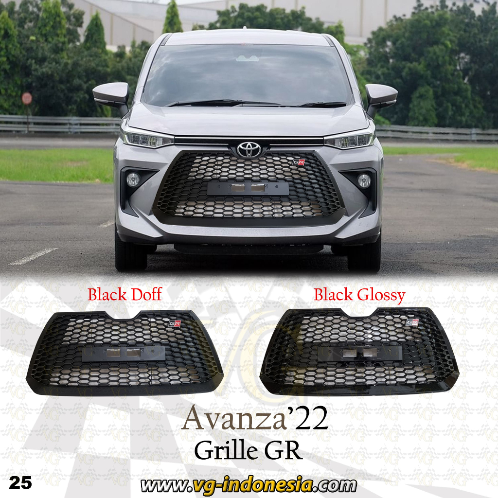 GRILE AVANZA 2022 - 2025 GRILLE BUMPER GRILL AVANZA
