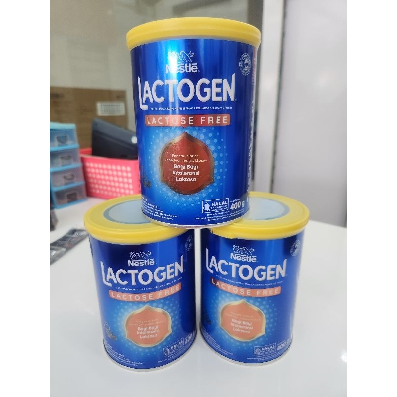 

Lactogen Lactose Free 400 gr (Kemasan Baru)