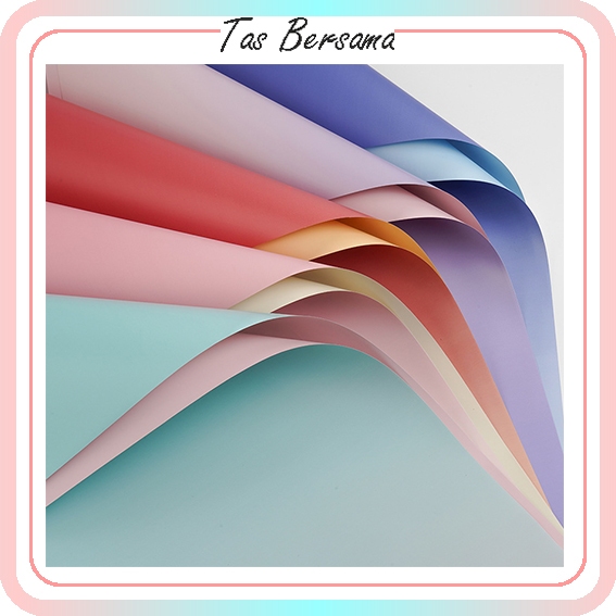 

(1 PACK ISI 20 LEMBAR) KOREAN FLOWER WRAPPING PAPER GRADIENT COLOR LIST CELLOPHANE GRADASI KB6174