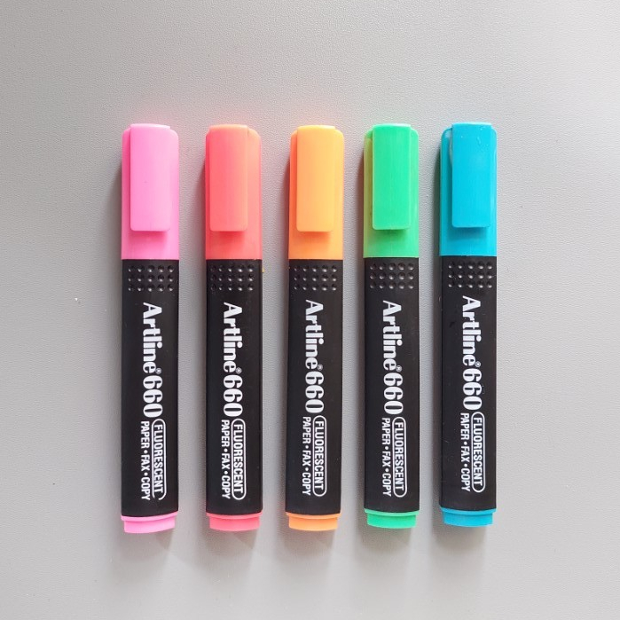 

HIGHLIGHTER ARTLINE PEN 660 WARNA