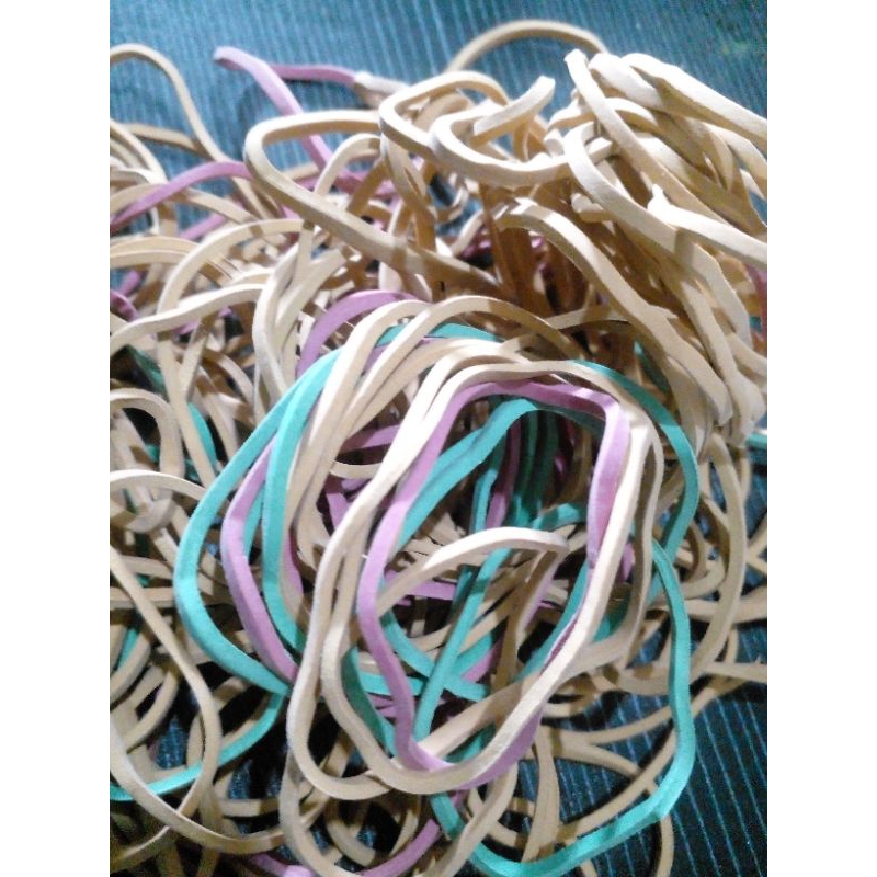 

karet gelang elastis warna warni 250 gram