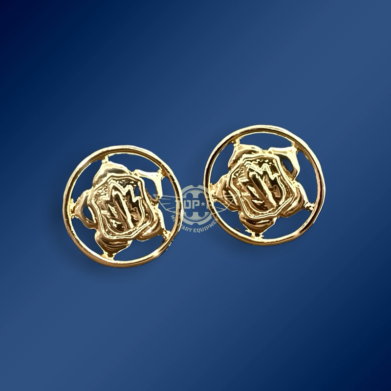 monogram satpam warna emas