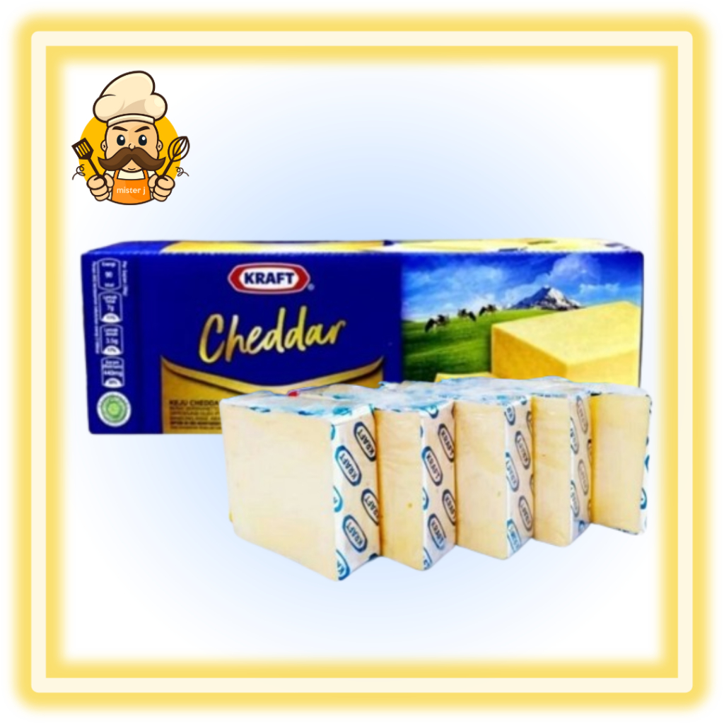 

KEJU KRAFT CHEDDAR | CHEDDAR KRAFT CHEESE 2kg Repack | ECER