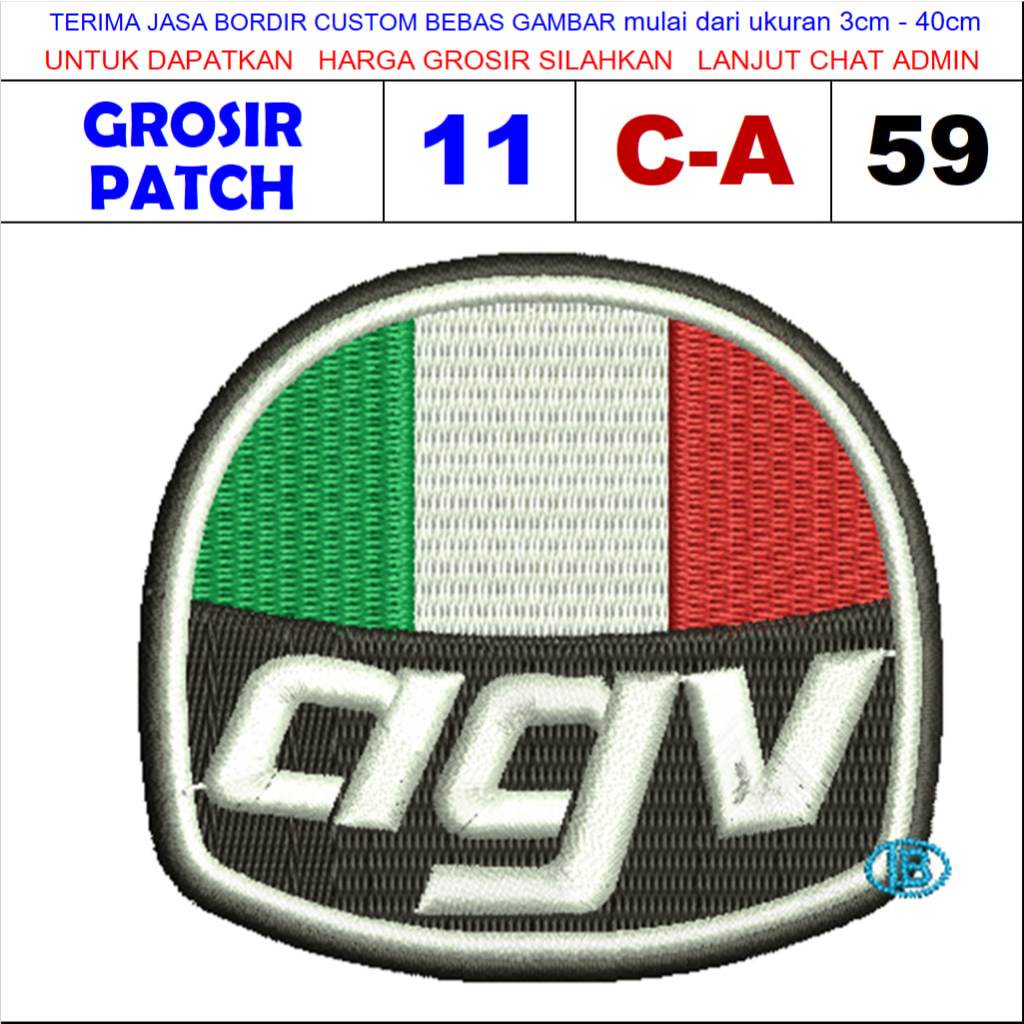 PATCH BORDIR LO MOTORCYCLE HELMETS SCOOTER AGV C-A59