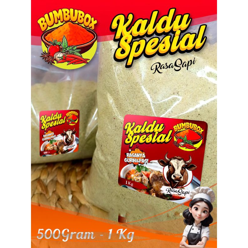 

⭐Bumbubox⭐Kaldu Spesial Rasa Sapi 500gr 1000gr