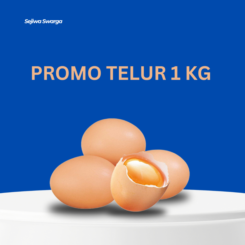 

Sejiwa Swarga | Telur Ayam Segar 1 kg | Murah dan Hemat