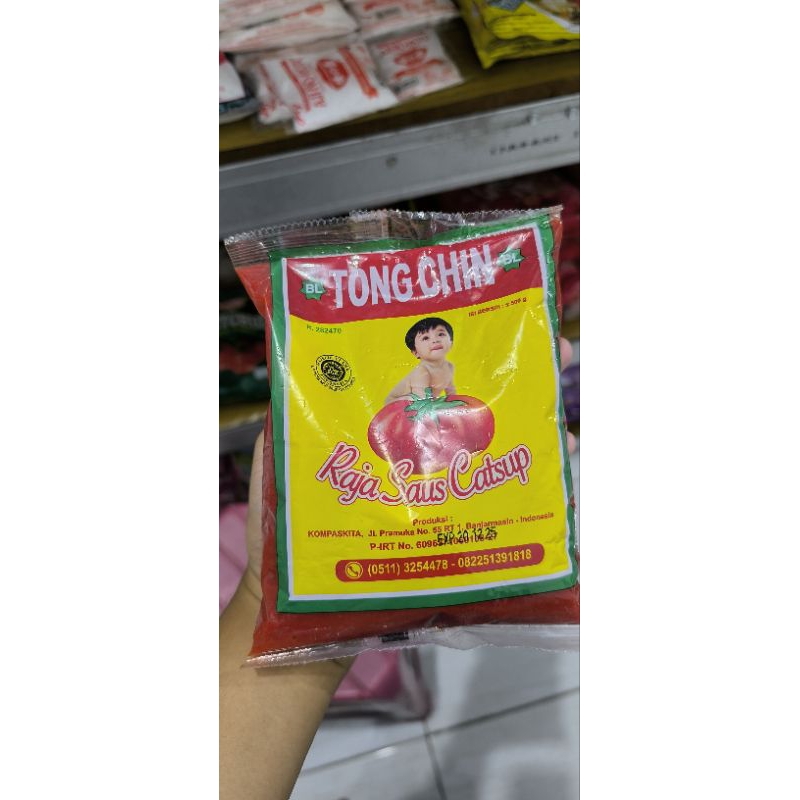 

Tomat Raja saus catsup Tong chin