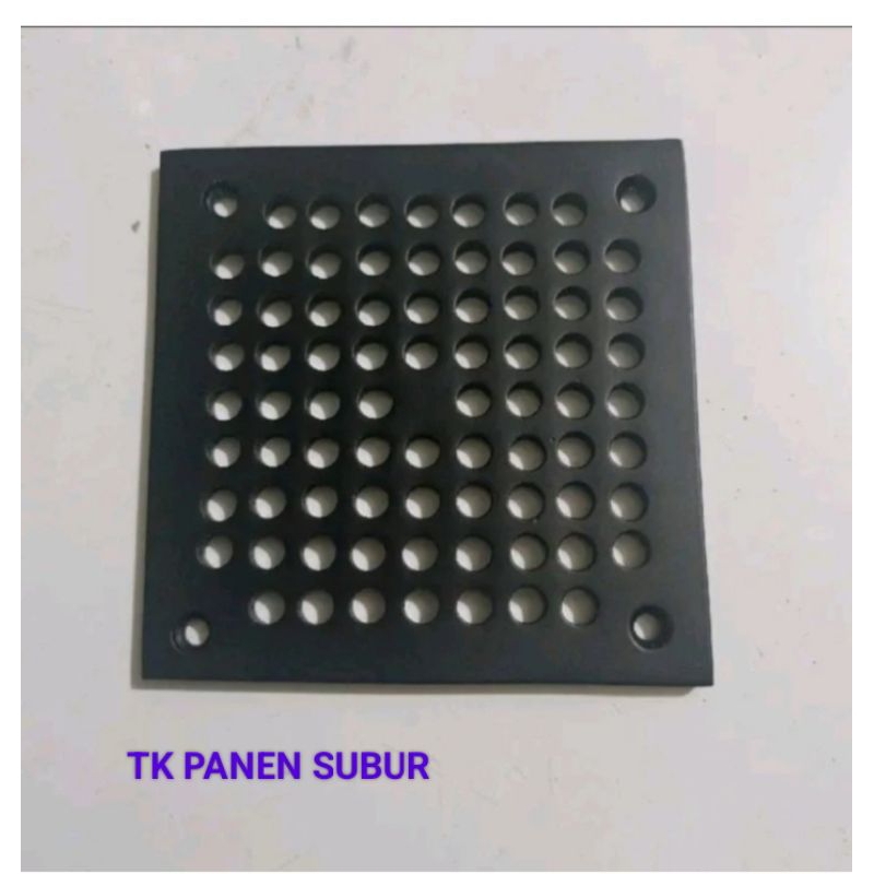 Tutup Flor drain hitam Saringan plat kamar mandi