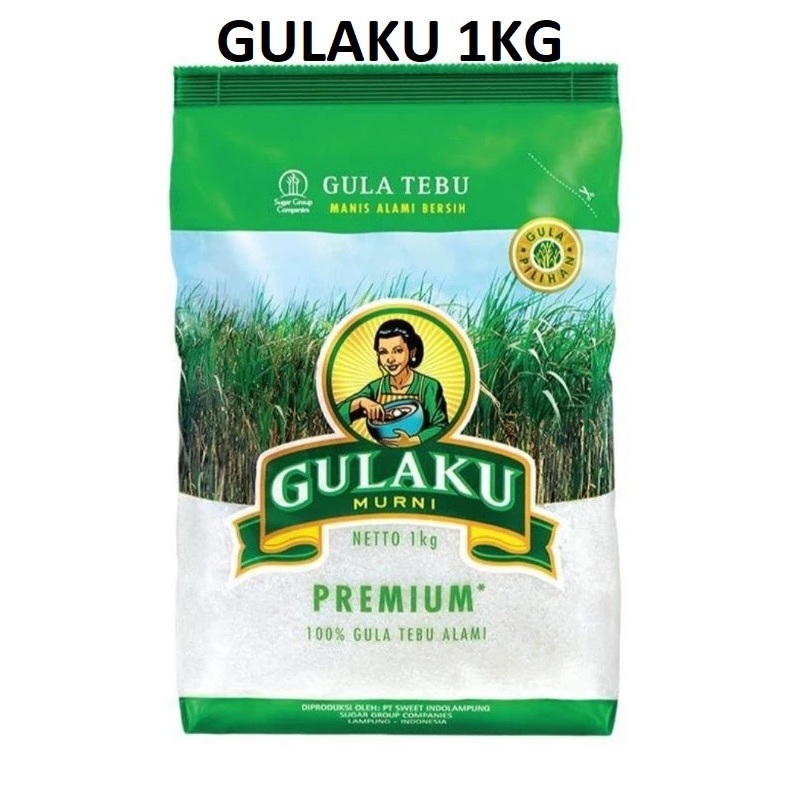 

Gulaku Gula Tebu 1kg 1000gr