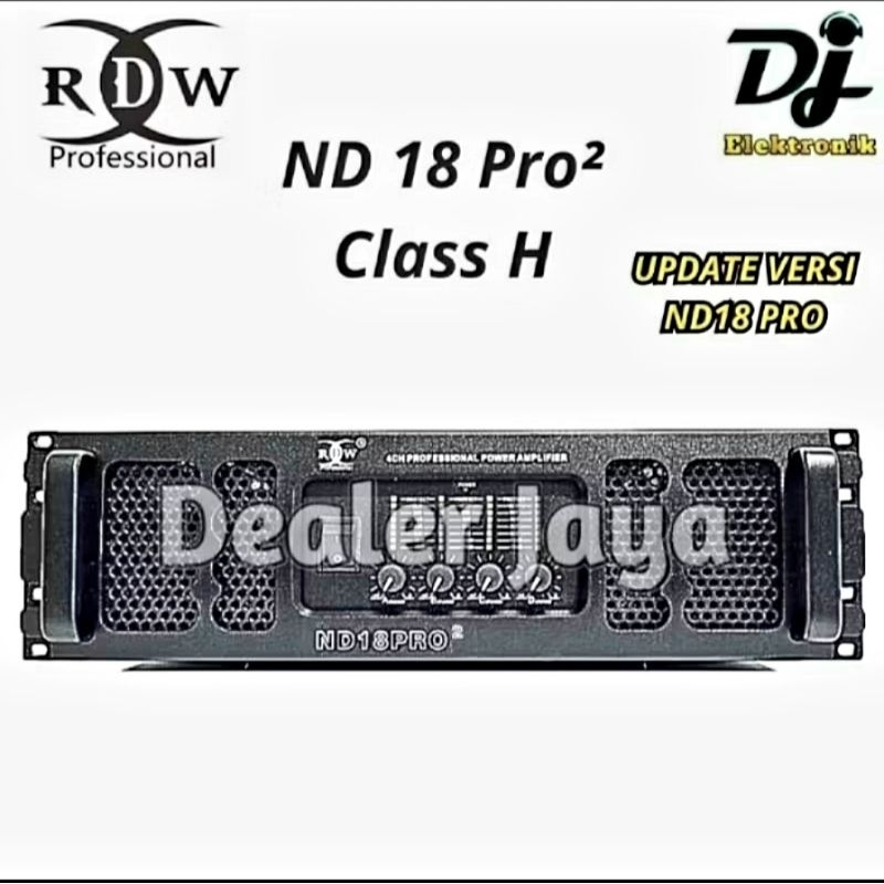 Power RDW ND 18 PRO² + Packing Kayu