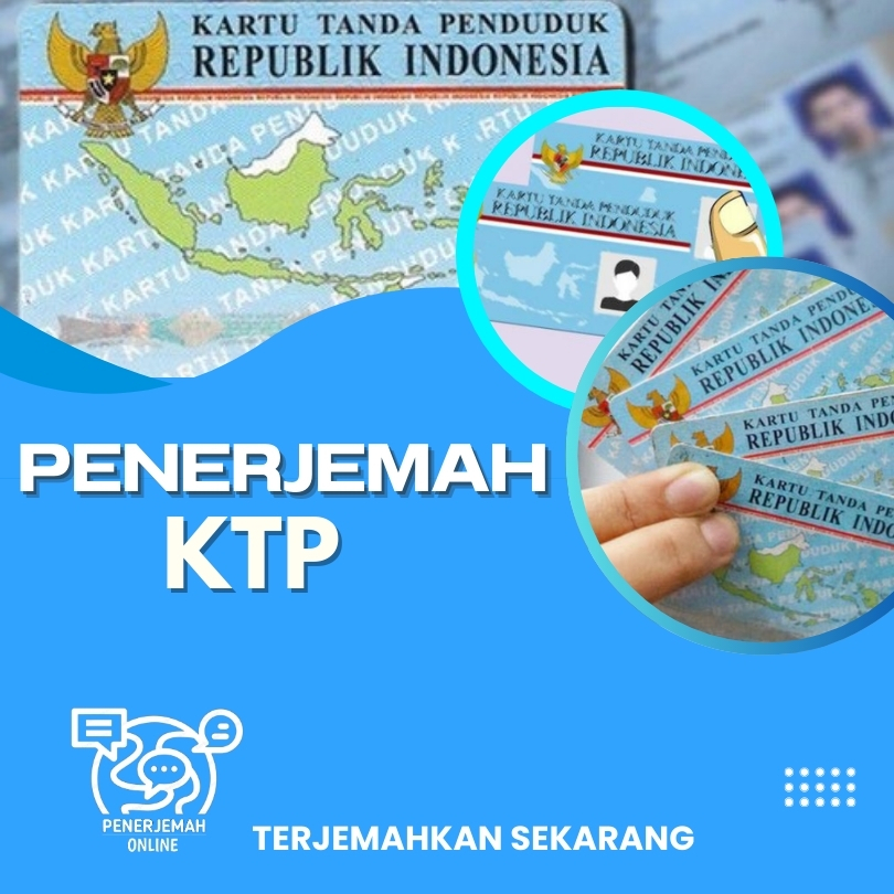 Jasa Penerjemah KTP Profesional